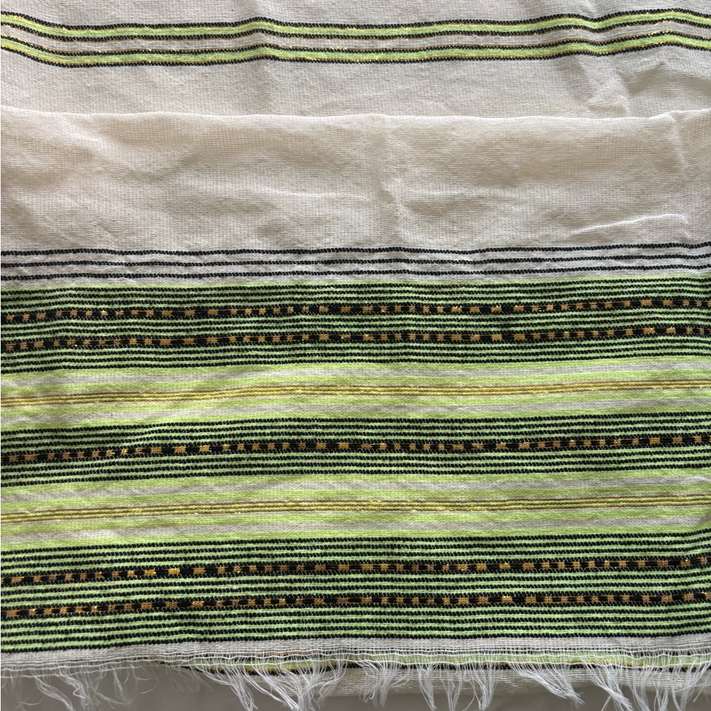 Ethiopian scarf with Fringe